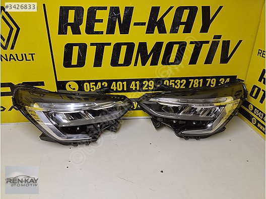 260609987R 260100902R RENAULT CLİO 5 SAĞ SOL FAR ORJ ÇIKMA