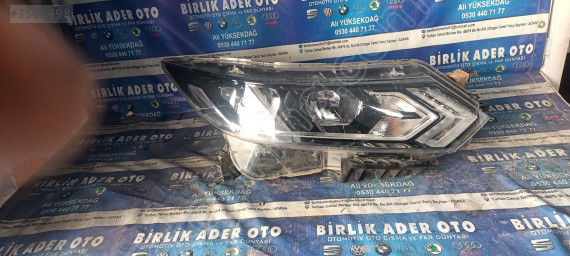 Nisan Qashgai sağ far LED li mercekli