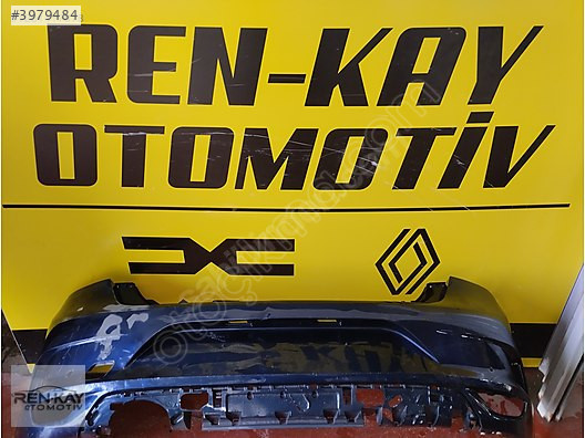 850227725R RENAULT MEGANE 4 ARKA TAMPON LACİVERT ORJ ÇIKMA