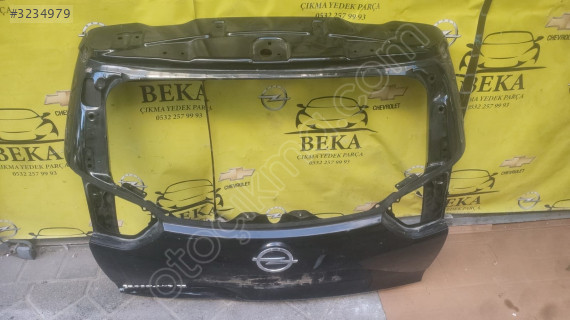 OPEL CROSLAND BAGAJ SİYAH ÇIKMA ORJİNAL YEDEK PARÇA