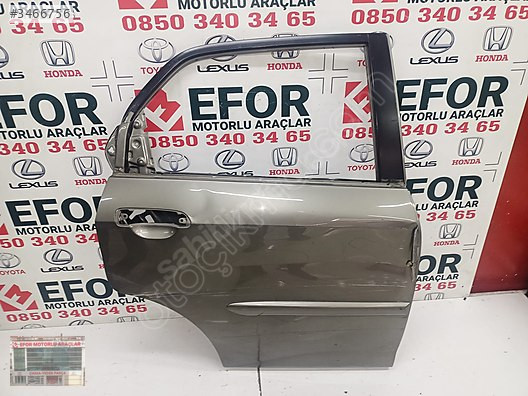 HONDA CİTY ORJİNAL ÇIKMA SAĞ ARKA KAPI 06*08