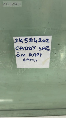 CADDY 04-15 ÇIKMA KAPI CAMI - SAĞ ÖN -  2K5845202