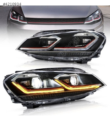 GOLF 7,5 GTI DIZAYN FAR KIRMIZ