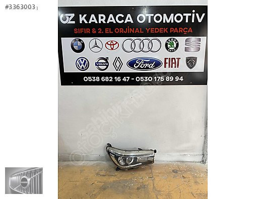 2015-2018 TOYOTA HİLUX ÇIKMA ORJİNAL SAĞ ÖN FAR