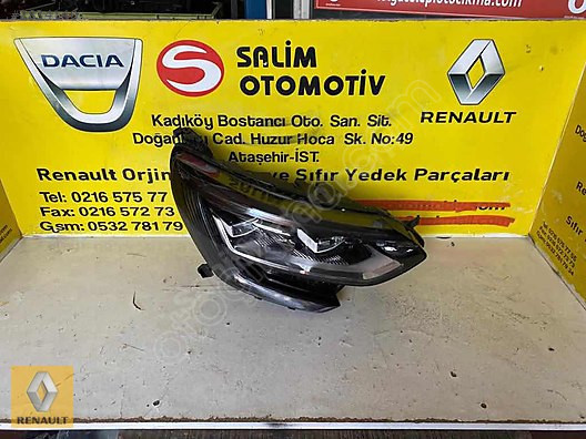 RENAULT MEGAN 4 ÇIKMA ORJİNAL İCON SAĞ FAR VE DİĞER PARÇALARI