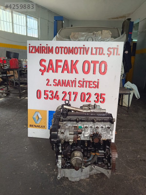 RENAULT MEGANE EURO 3 ARKADAN MARŞLI SIFIR REVİZYONLU MOTOR