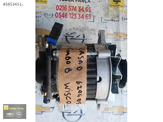 OPEL CORSA B COMBO B SARJ DİNAMOSU ÇIKMA SÖKME YEDEK PARÇA