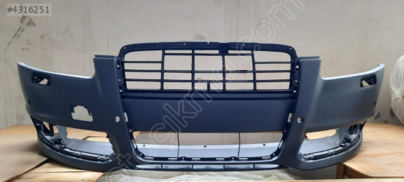 AUDİ A6 2009-2011 FAR YIKAMALI SENSÖRLÜ ÖN TAMPON 4F0807105AB GRU