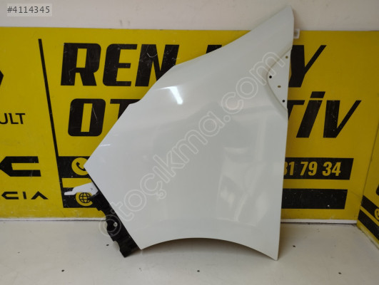 631018862R RENAULT TRAFİC SOL ÖN ÇAMURLUK HATASIZ BEYAZ ÇIKMA