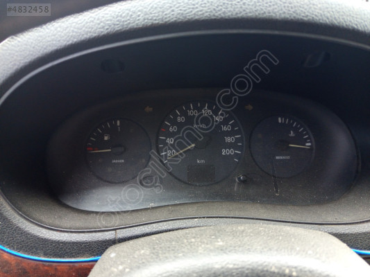 Renault Kangoo gösterge paneli