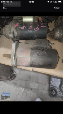 Volkswagen caddy marş dinamosu