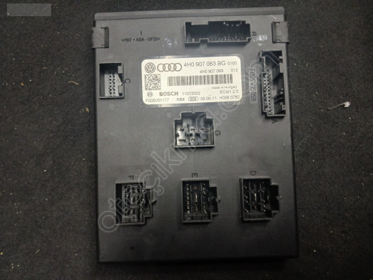 4H0907063BG Elektrik Kontrol Ünitesi A6