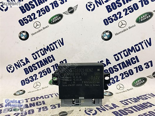MERCEDES A SERİSİ W176 KASA PARK SENSÖR BEYNİ A0009001708