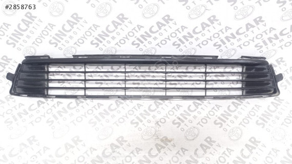 TOYOTA COROLLA 2010 2012 ÖN TAMPON IZGARASI ÇIKMA ORJİNAL