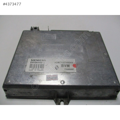 Renault 21 1.7 Motor Beyni S101263102D HOM7700746044 7700852357