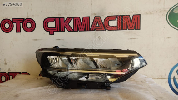 VW Passat B8.5 Sağ Ön Full LED Far - Oto Çıkma Parçaları