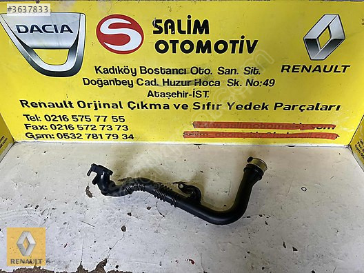 DACİA DUSTER 1.3 TURBO BORUSU VE DİĞER PARÇALARI
