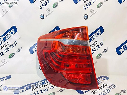 BMW X3 SERİSİ F25 KASA SOL STOP DIŞ ORJ ÇIKMA 7217311