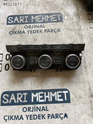 ÇIKMA SKODA OCTAVİA 5E0907044E KLİMA KONTROL PANELİ