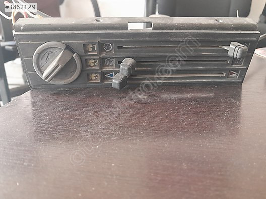 SKODA FORMAN FAVORİT KALORİFER KOTROL PANELİ DÜGMELERİ