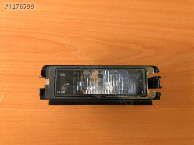 RENAULT CLİO 2 PLAKA LAMBASI