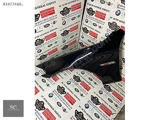 BMW F10 SİYAH SOL ÖN ÇAMURLUK BOYASIZ 668