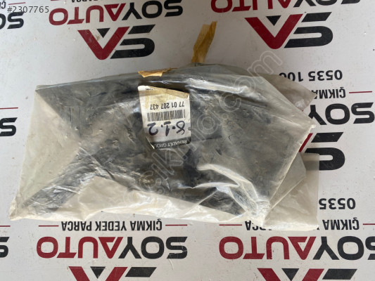 Clio 2 arka tampon braketi takım Orjinal