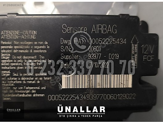 FİAT EGEA AİRBAG BEYNİ ve TÜM AKSAMLARI | ÜNALLAR OTO ÇIKMA |