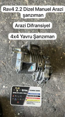 TOYOTA RAV 4 2.2 DİZEL MANUEL ARAZİ ŞANZİMAN