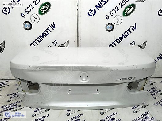 BMW 3 SERİSİ F30 KASA BAGAJ KAPAĞI ORJ ÇIKMA