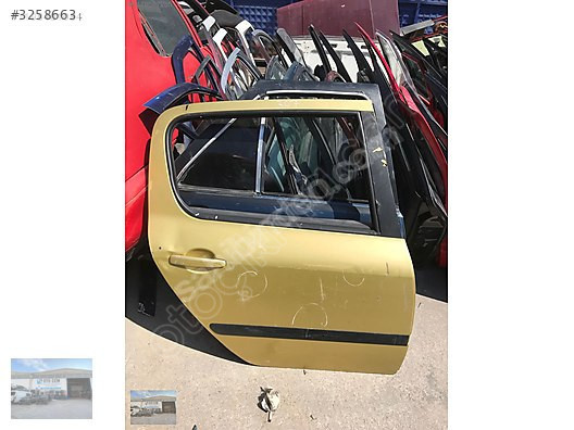 OTO CEMDEN ÇIKMA PEUGEOT 307 SAĞ ARKA KAPI
