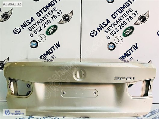 BMW 3 SERİSİ F30 KASA BAGAJ KAPAĞI ORJ ÇIKMA 7240552