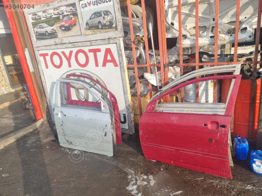 TOYOTA AURİS ÇIKMA ORJİNAL SOL ARKA KAPI ÇAVUŞOĞLU TOYOTA