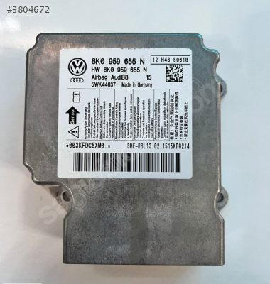 AUDI A4 AİRBAG BEYNİ 8K0959655N