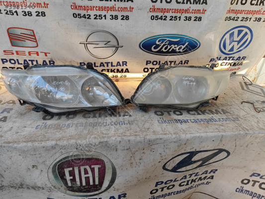 Toyota Corolla ön far sağ sol