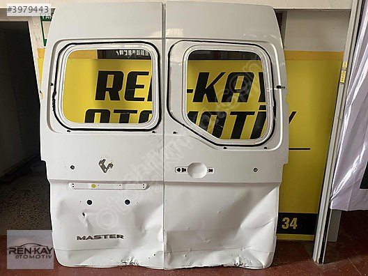 RENAULT MASTER SAĞ SOL ARKA BAGAJ KAPISI ORJ ÇIKMA RENKAY