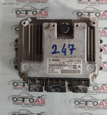 2011 PEUGEOT PARTNER MOTOR BEYNİ 028101261.9-9665594280