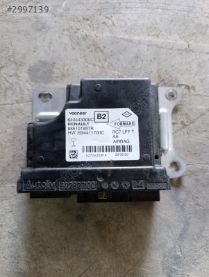 985101957R Megane 4 airbag beyni