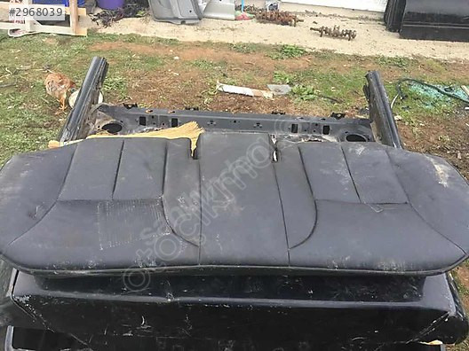 MERCEDES W210 ORJ. ARKA DERİ KOLTUK OTURMA YERİ KUSURSUZ