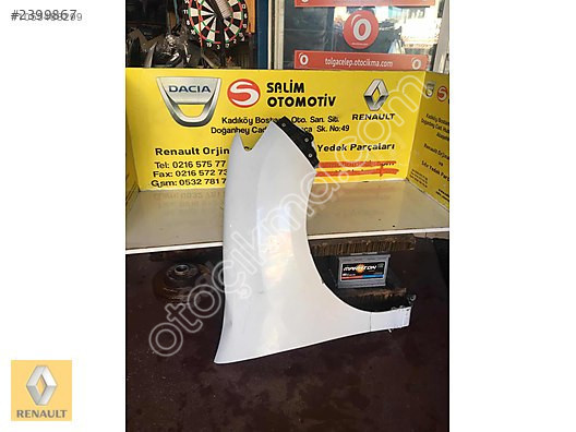 RENAULT SYMBOL ÇIKMA ORJINAL SAĞ ÖN ÇAMURLUK VE DİĞER