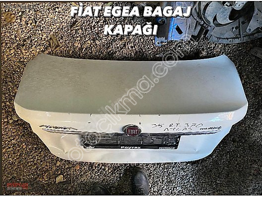 Fiat Egea Modeli İçin Çıkma Bagaj Kapağı