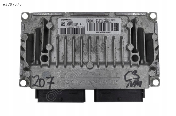 Peugeot 207 Motor Beyni / S126024101 C / SW96