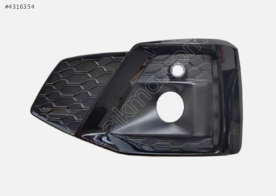 A5 S Line 2017-2021 Sol Sis Kapağı Sisli Parlak Siyah 8W6807681T