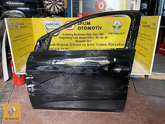 RENAULT MEGAN 4 ÇIKMA ORJİNAL SOL ÖN KAPI VE DİĞER PARÇALARI