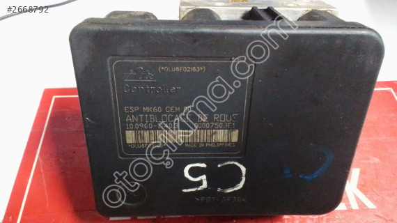 CITROEN C5 ABS BEYNİ ABS POMPASI 10.0960-1140.3 9657061080