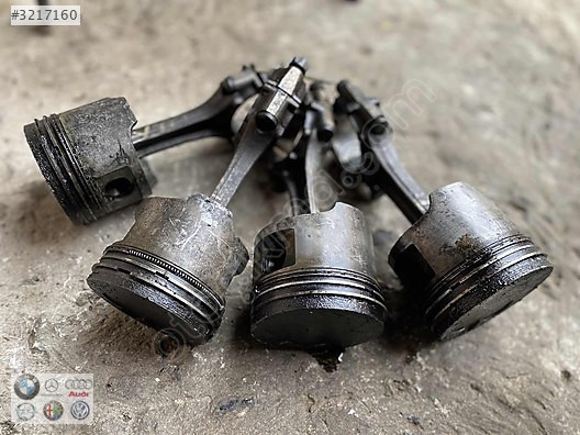 TOYOTA HİLUX 2.4 PİSTON KOLU &amp; PİSTON TAKIM (ORJİNAL) ÇIKMA