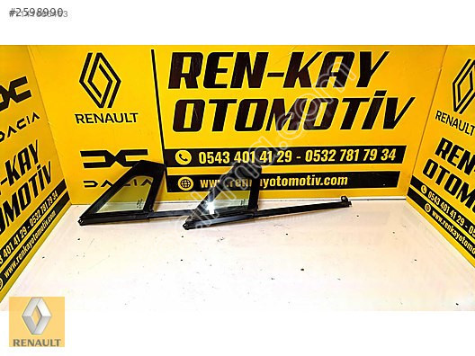 RENAULT CLİO 4 SAĞ ÖN KELEBEK CAM SIFIR ORJ PARÇALARI RENKAY