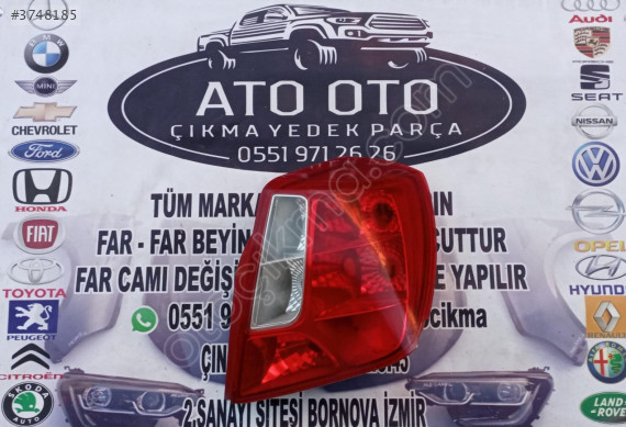 CHEVROLET LACETTİ ORJİNAL ÇIKMA SAĞ STOP