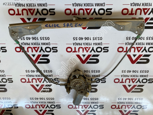 Clio 2 sağ ön cam kirkosu Orjinal çıkma