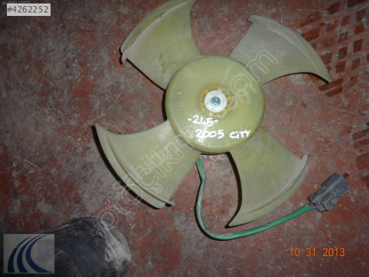 HONDA CITY 2005 ÇIKMA SU FANI PERVANESİ